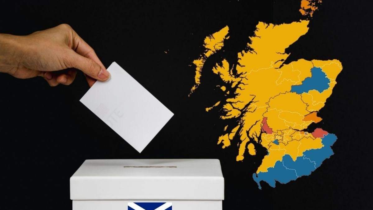 Elecciones parlamentarias en Escocia. Fuente: (Twitter)