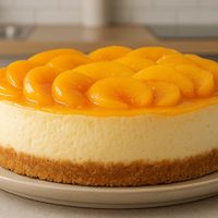 Cheesecake de durazno, la receta con pocos ingredientes para un postre cremoso y fresco