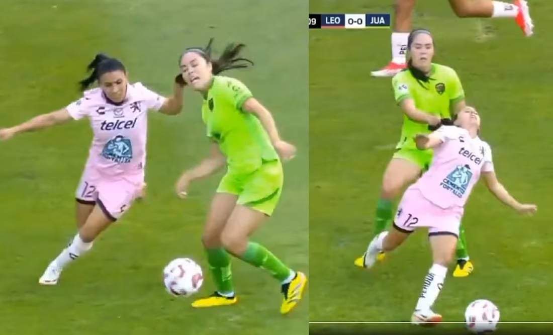Expulsan a jugadora de Juárez femenil por jalar el cabello a su rival