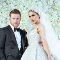 Canelo Álvarez y Fernanda Gómez: las fotos de una boda inimaginable