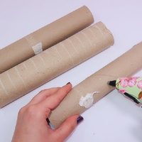 Con un rollo de cocina, hacé este objeto elegante para decorar tu mesa y sin gastar fortuna en bazar