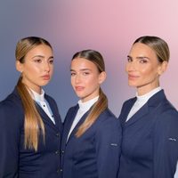 María Vázquez y sus hijas Mía y Myla deslumbran con transparencias en “La Triple M”