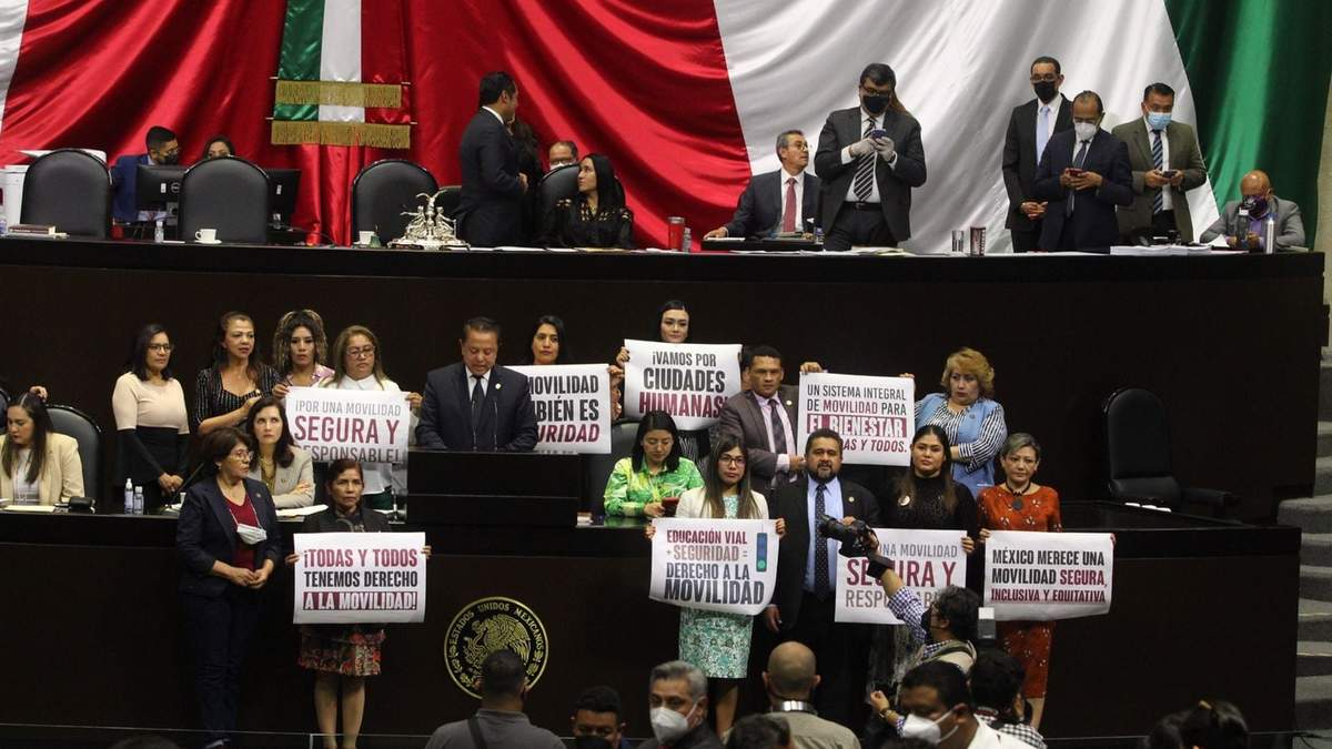 Aprobación de la Ley de Movilidad en San Lázaro