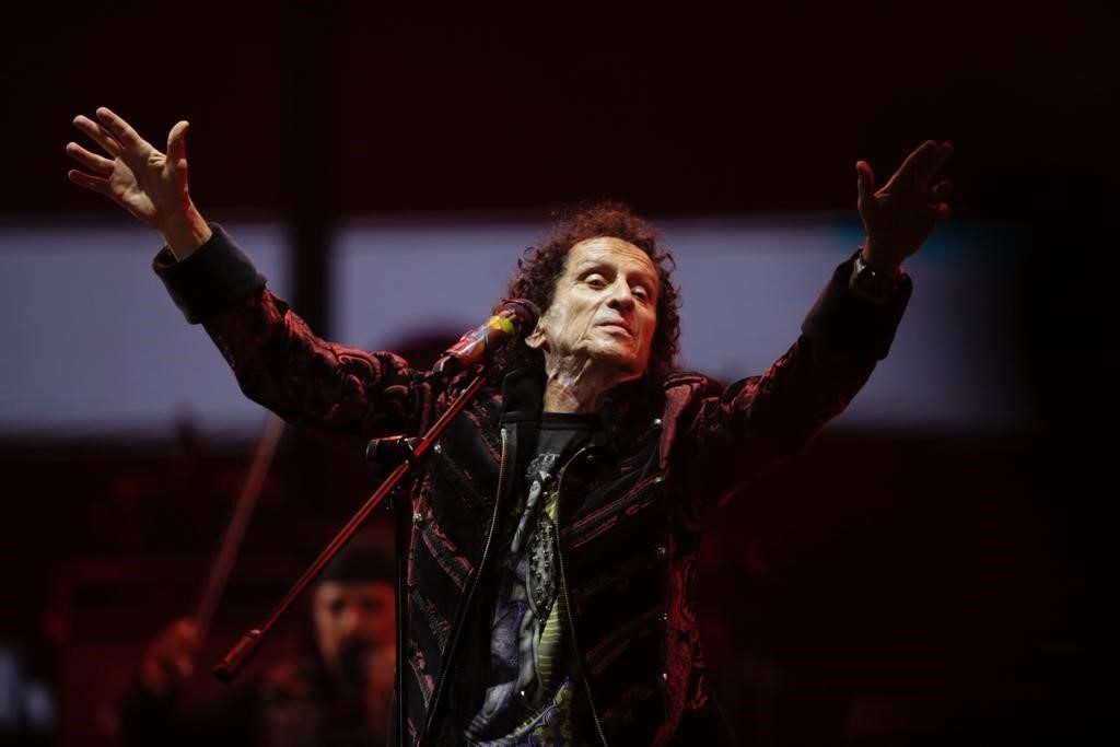 Alex Lora, concierto en la Arena CDMX por los 55 años de la banda. Foto José Manuel Jiménez