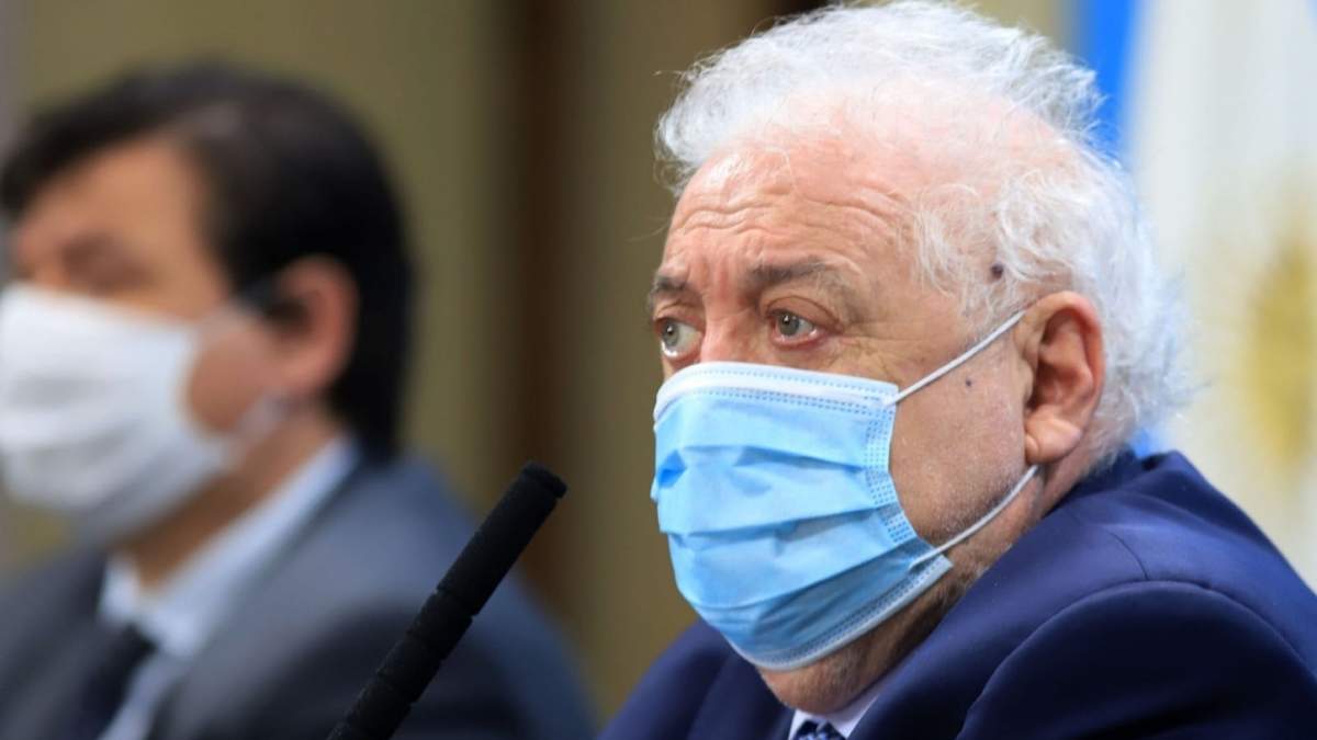 El exministro de Salud, Ginés González García. Fuente: (Twitter)