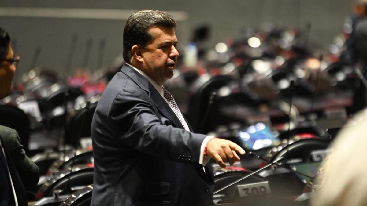 El diputado y líder de Catem, Pedro Haces
