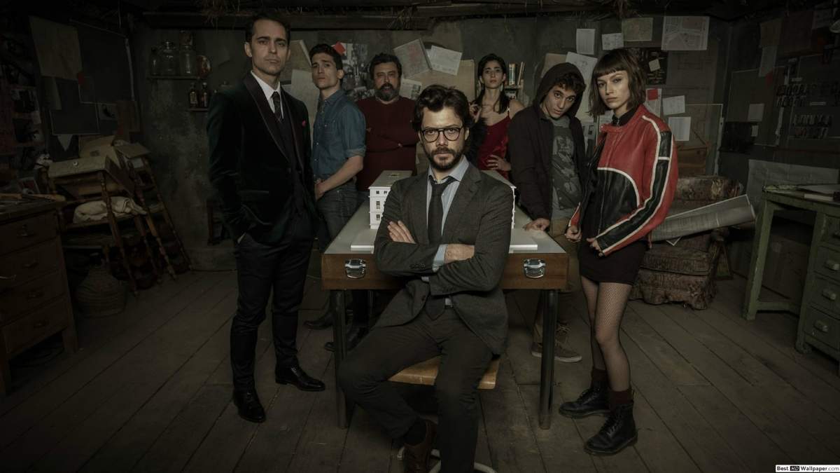 La casa de papel. Fuente: (Instagram).