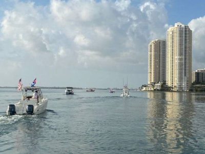 Parte de Miami una flotilla cubano-estadunidense para respaldar las protestas en Cuba