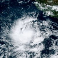 La tormenta tropical Orlene se aproxima a la costa oeste de México