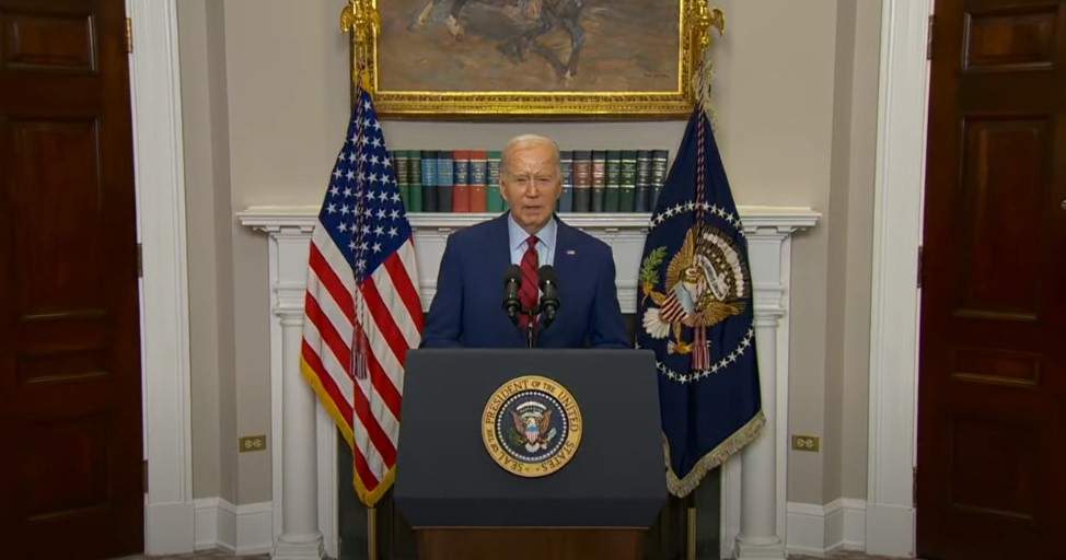 El mandatario en la Casa Blanca