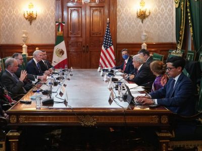 Reunión con senadores de EU fue "muy buena": AMLO