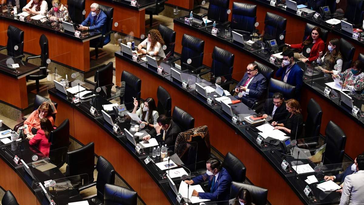 Una sesión del Senado