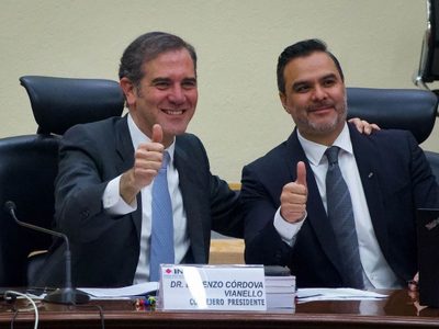 Lorenzo Córdova nombra sustituto de Edmundo Jacobo; renuncian integrantes de la Junta del INE