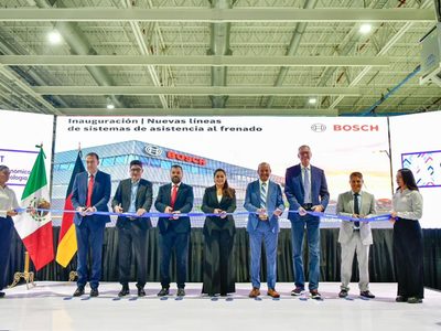 Con una inversión de 4.4 mil mdp, Tere Jiménez inaugura nuevas líneas de producción en Bosch Aguascalientes