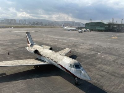 Cierran el aeropuerto de Guatemala por la erupción del volcán Pacaya