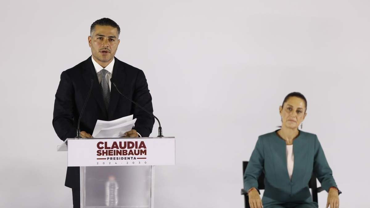 Omar García Harfuch y Claudia Sheinbaum