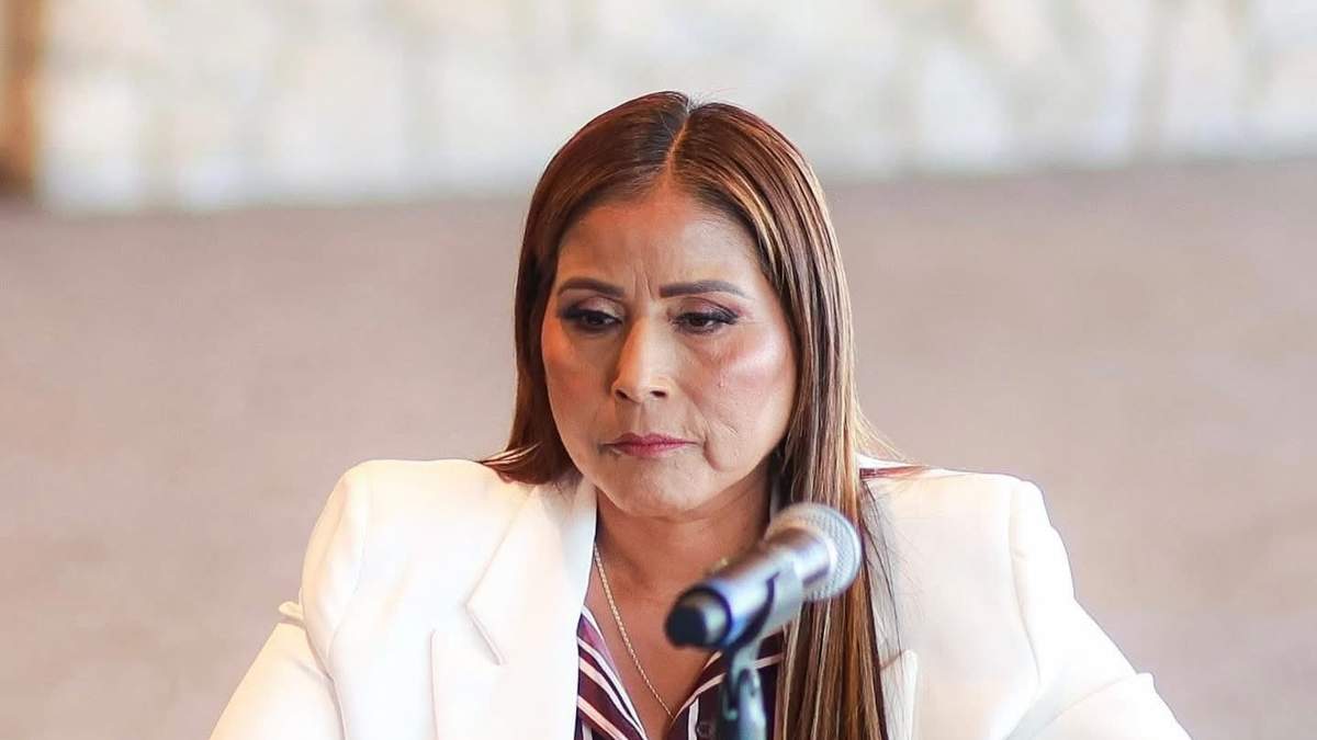 La alcaldesa de Ensenada, Claudia Agatón Muñiz