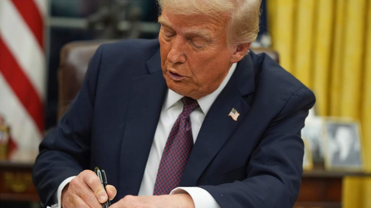 El presidente de Estados Unidos, Donald Trump