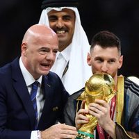 ¿Le metió presión?: el llamativo mensaje del presidente de la FIFA a Lionel Messi de cara al Mundial