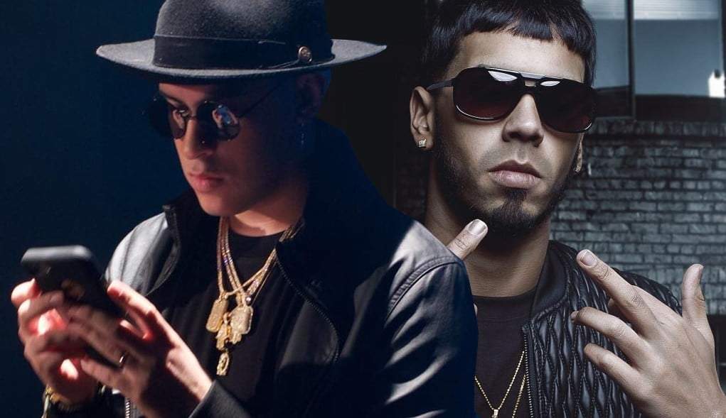Anuel AA y Bad Bunny. Fuente: (Instagram)