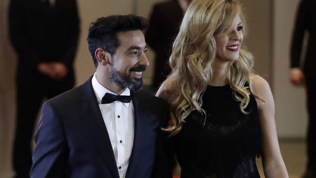 Ezequiel "El Pocho" Lavezzi y Yanina Screpante. Fuente: (Instagram)