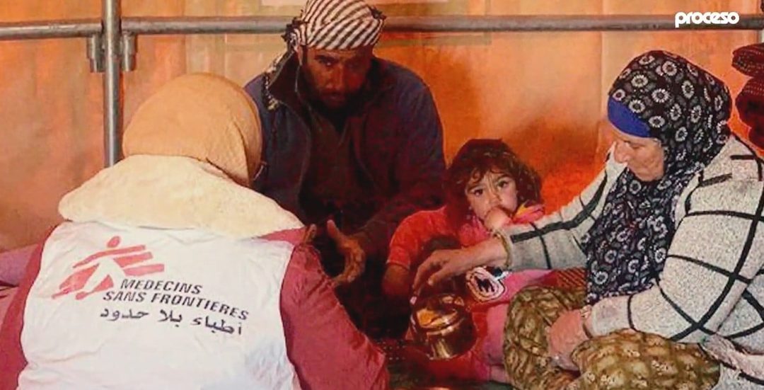 Médicos sin fronteras. Foto Captura de pantalla 