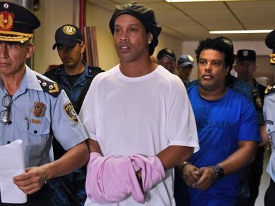 La intimidad de Ronaldinho en la cárcel
