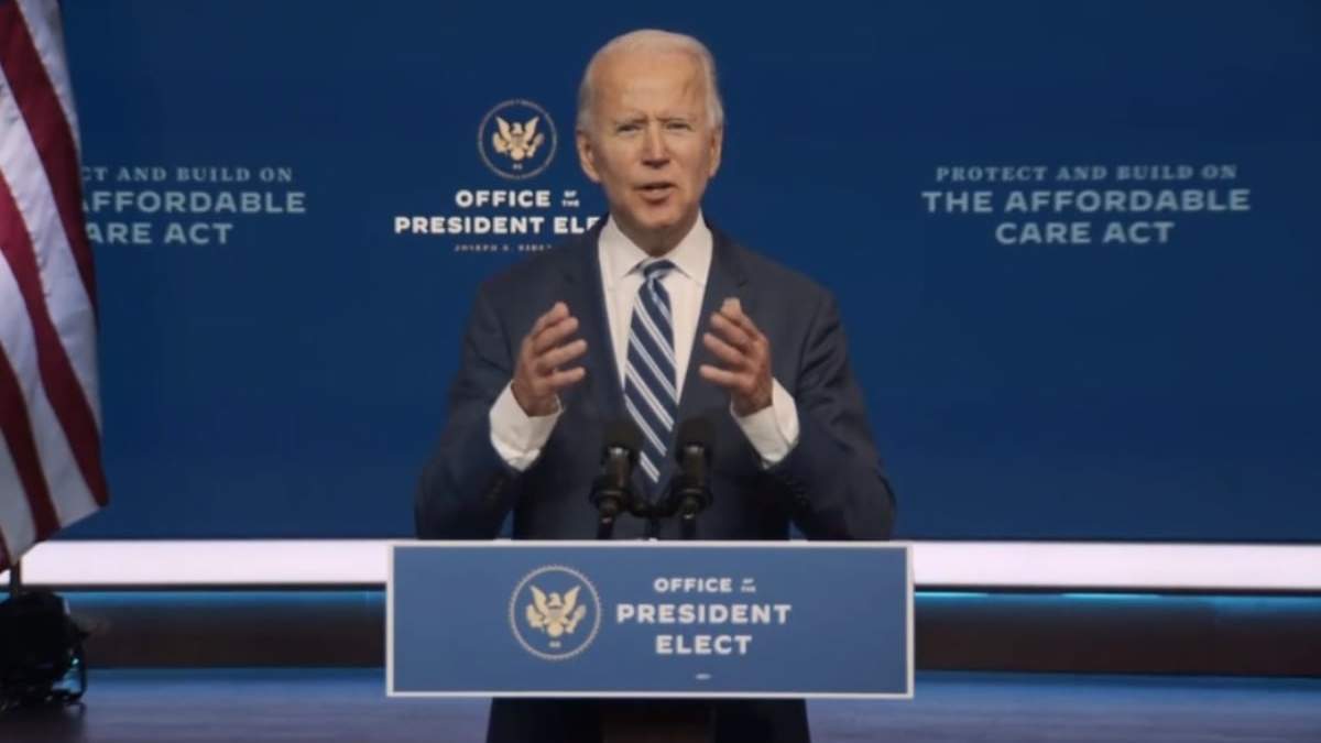 Joe Biden, virtual presidente electo de EU