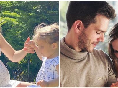 ¡La primera foto de Neo! Natalia Sánchez, Marc Clotet y Lía le dan la bienvenida