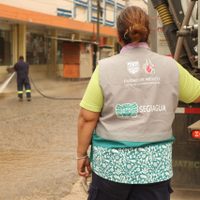 Llegan a Veracruz equipos de emergencia enviados por Clara Brugada
