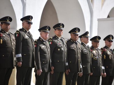 Reivindicación del general Salvador Cienfuegos al celebrar el bicentenario del H. Colegio Militar