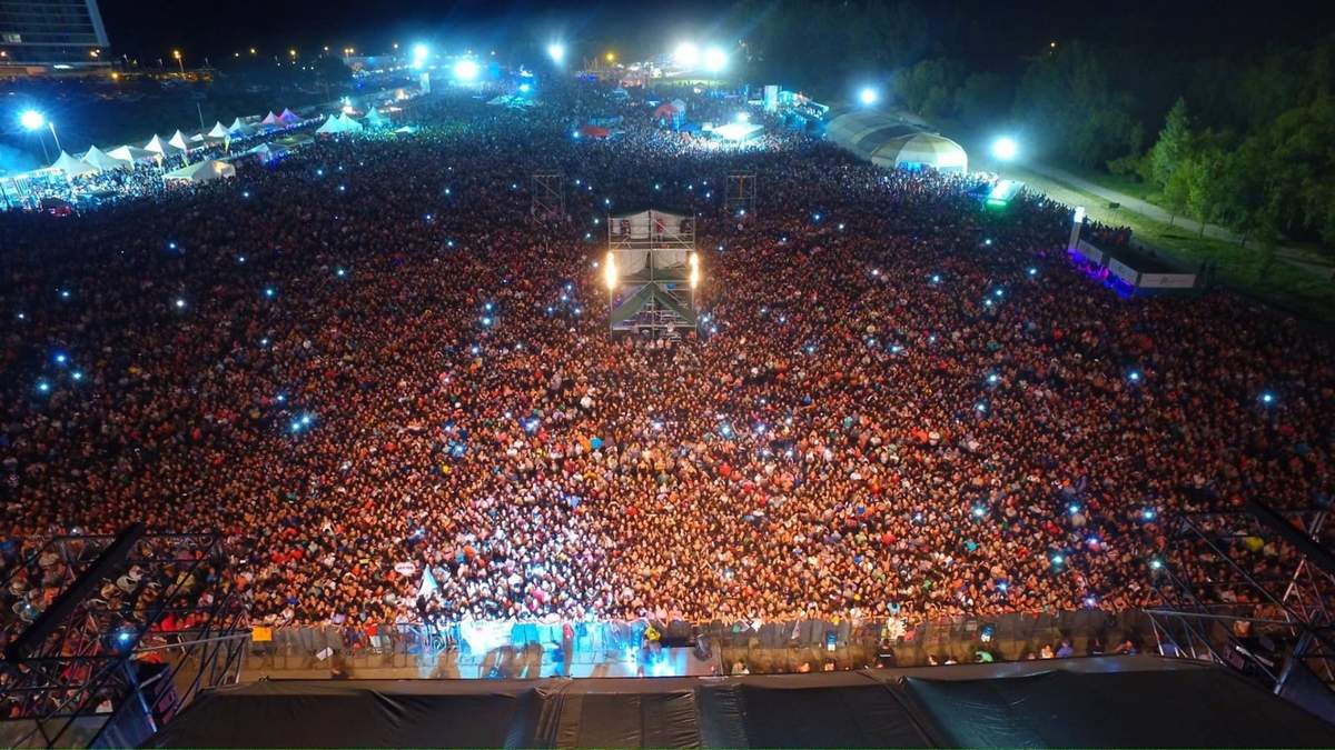 Fiesta de la Confluencia. Fuente: (Twitter).