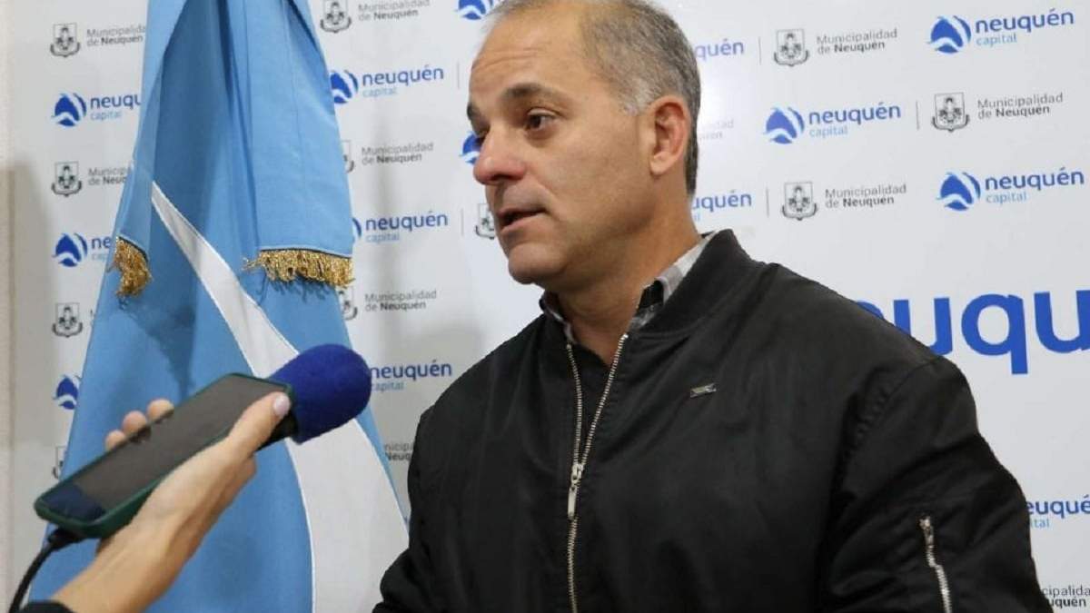 El subsecretario de Medioambiente de la municipalidad de Neuquén, Francisco Baggio. Fuente: (Municipalidad de Neuquén)