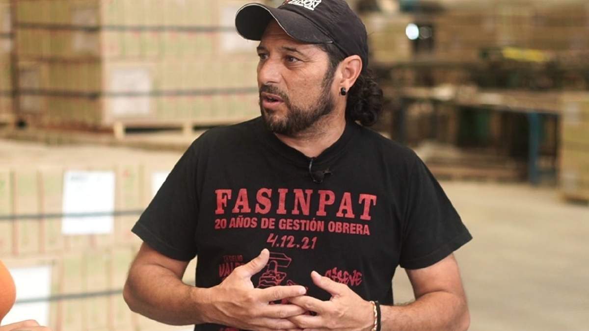 Andrés Blanco, diputado provincial del frente de Izquierda Unidad. Fuente: (Prensa FIT)