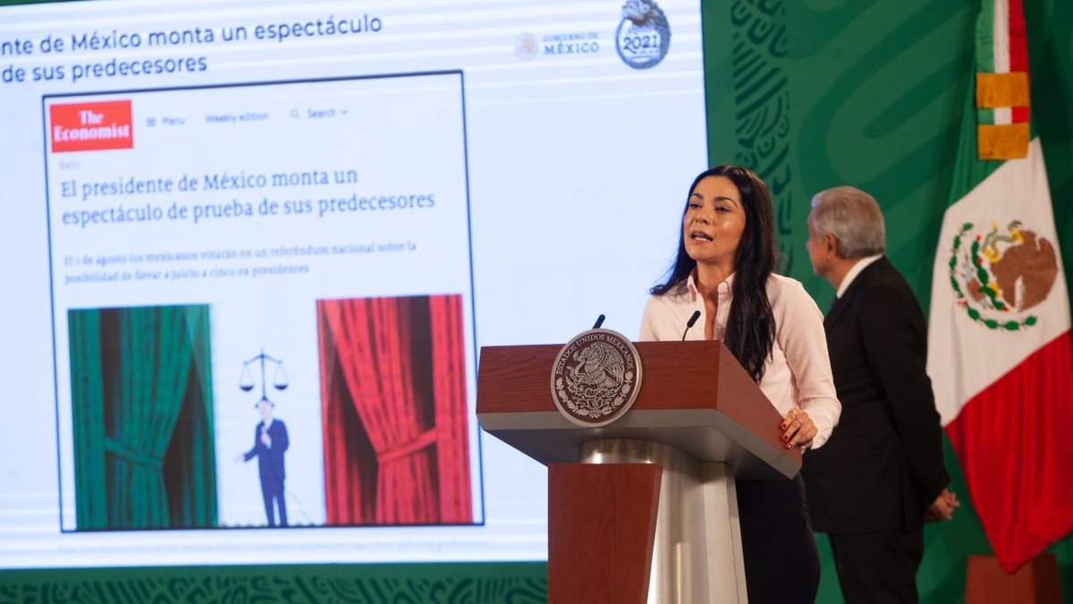 Ana Elizabet García Vilchis en Palacio Nacional