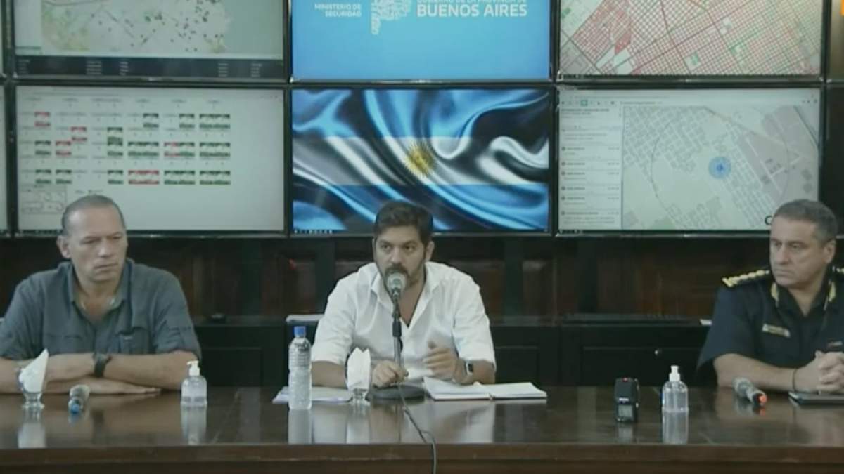 Funcionarios bonaerenses, Carlos Bianco y Sergio Berni. Fuente: (Instagram)