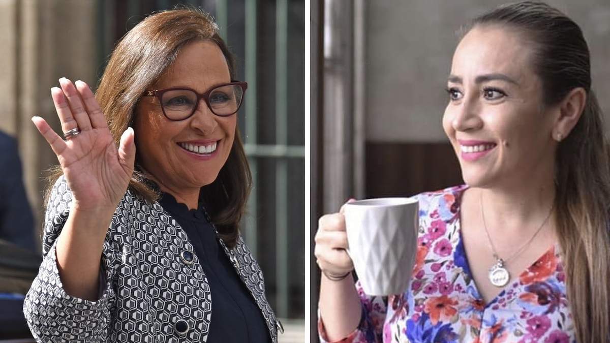 Rocío Nahle, secretaria de Energía del gobierno de AMLO, y la diputada local