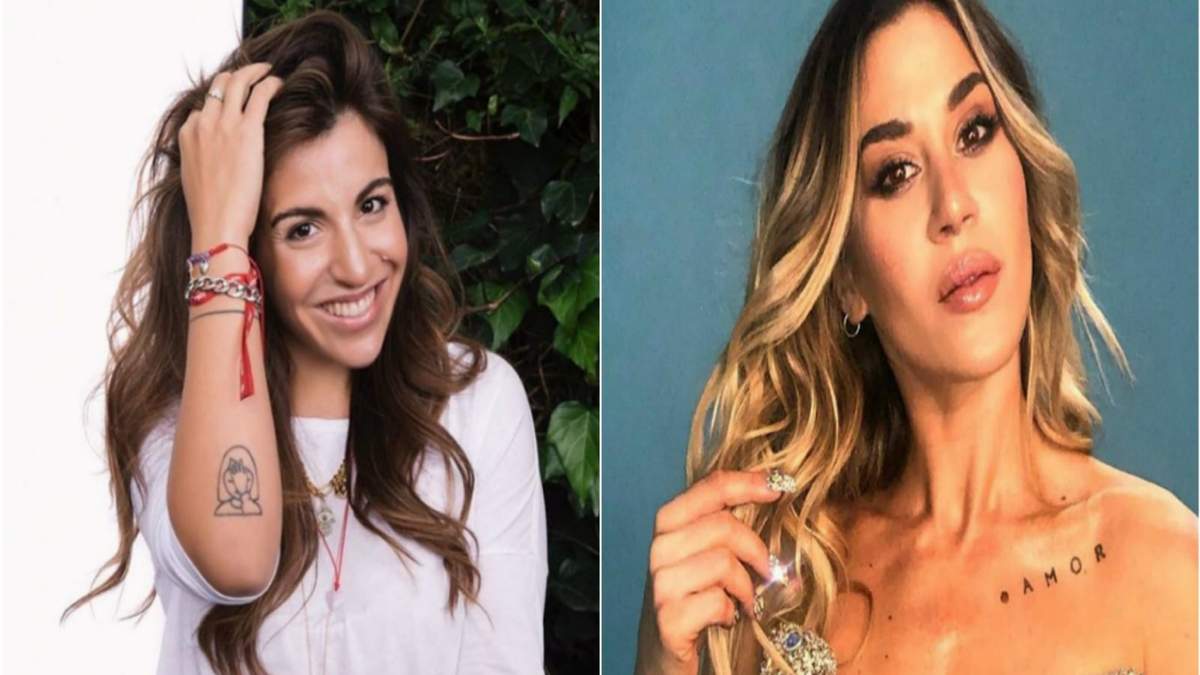 Gianinna Maradona y Jimena Barón. Foto: (Twitter)
