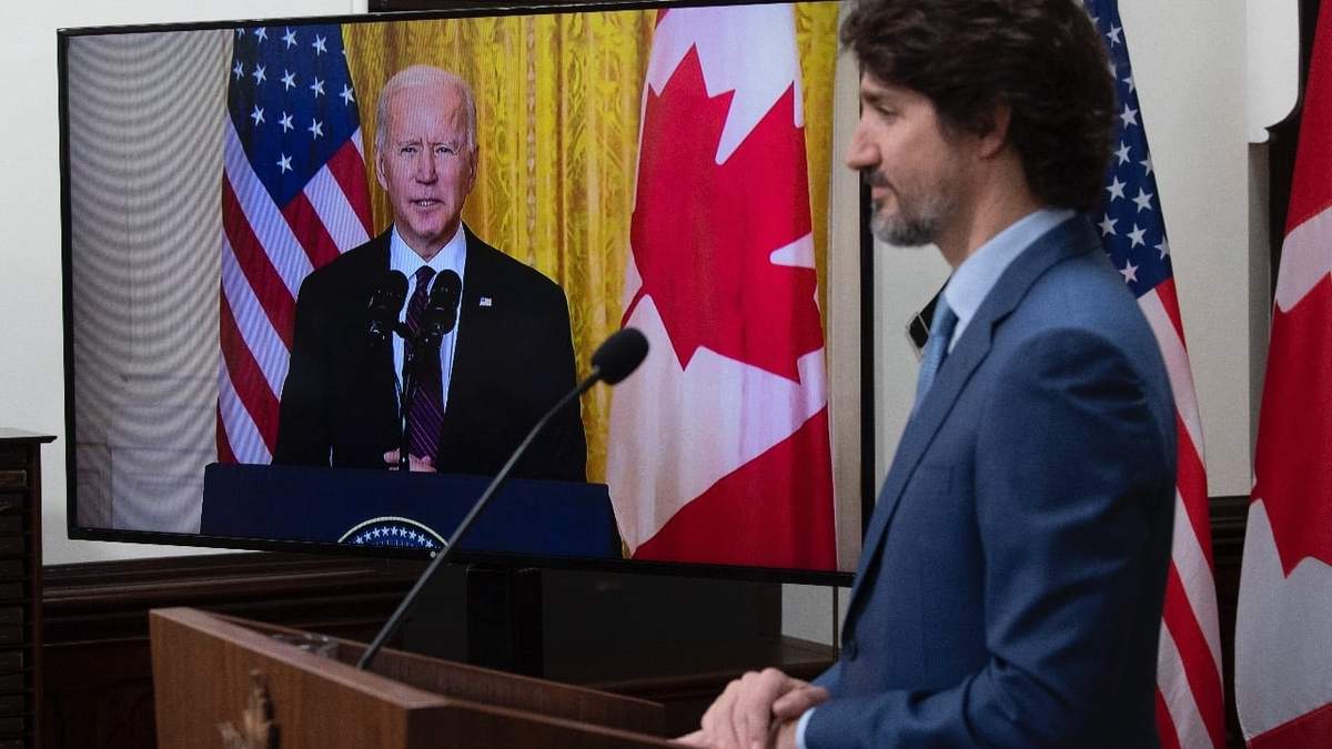 Joe Biden y Justin Trudeau