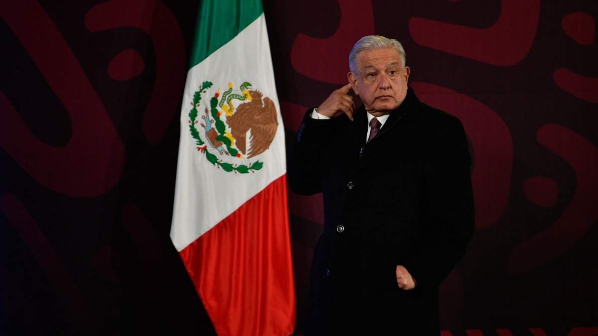 El presidente López Obrador