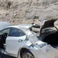 Intentaban esquivar piedras y volcaron muy cerca de Junín de los Andes