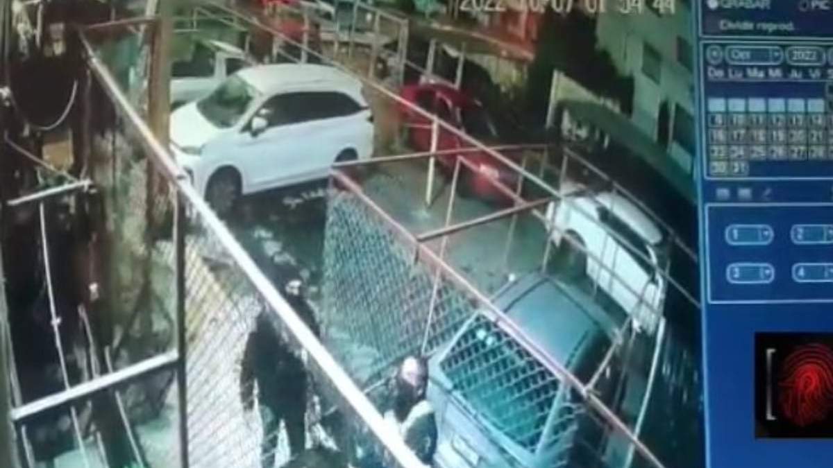 Momento de la detención