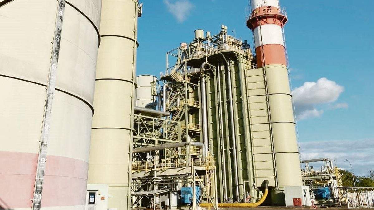 Central Térmica Uruguaiana. Fuente: (Twitter)