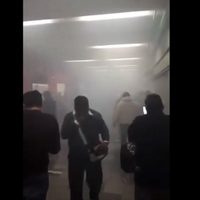 Desalojan estación del Metro Tlatelolco por presencia de humo (video)