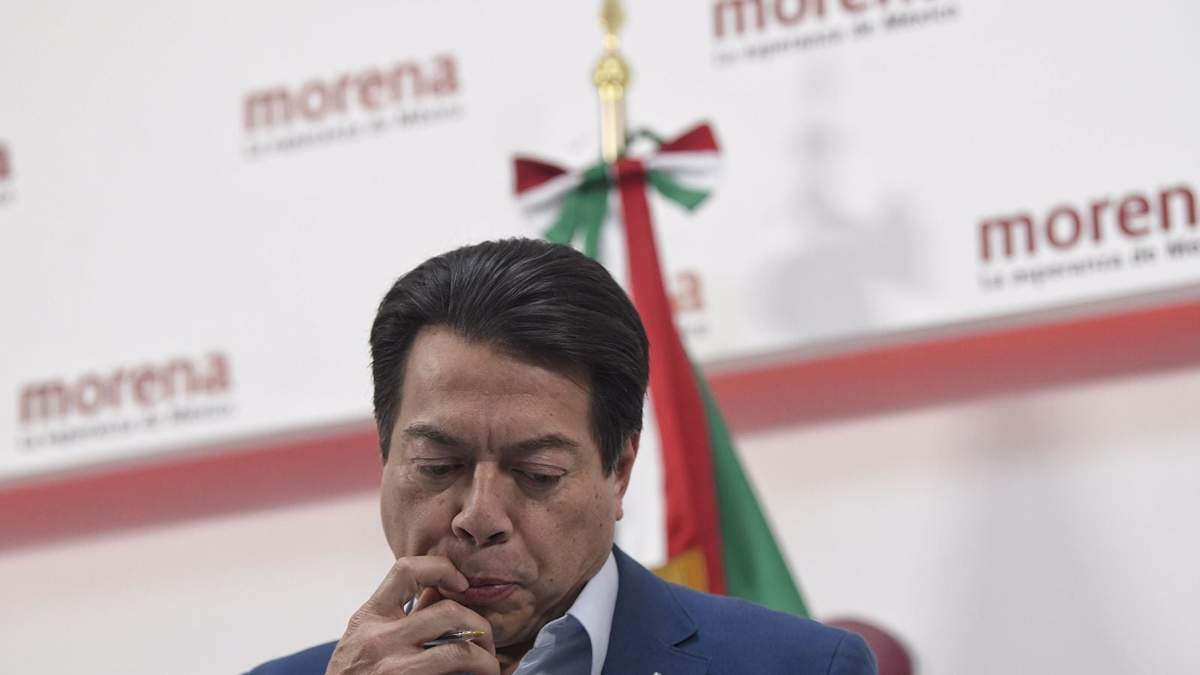 El dirigente de Morena, Mario Delgado
