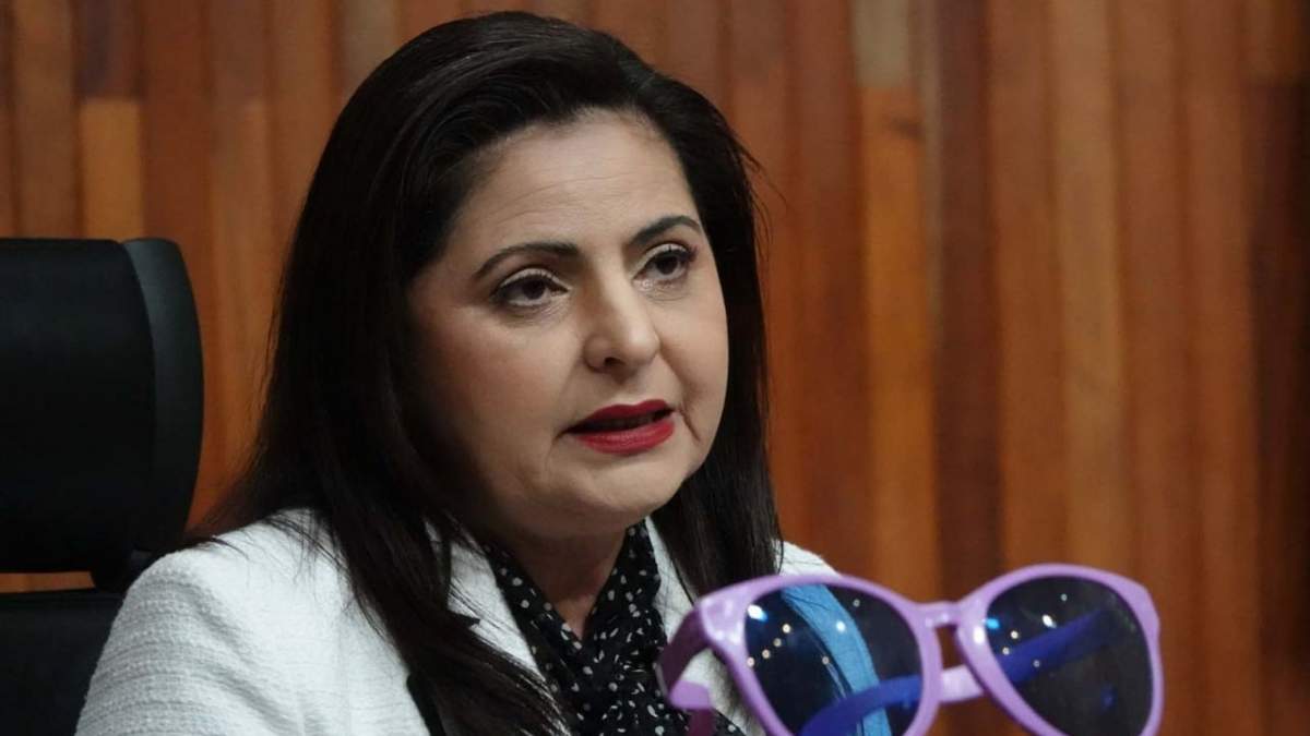La magistrada presidenta Mónica Arali Soto Fregoso