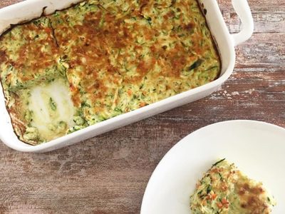 Tarta de zapallitos sin masa: en pocos minutos resolvé tu almuerzo con esta receta fácil, cremosa y económica