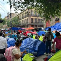 Canaco estima en más de 39 mdp las pérdidas en primer día de bloqueo de la CNTE en CDMX