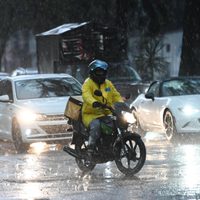 Lluvia del domingo, la más intensa desde 1952 en el Zócalo; hubo 141 encharcamientos