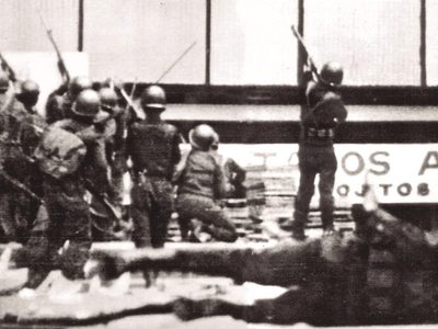 Los disparos desde el Molino del Rey en Tlatelolco
